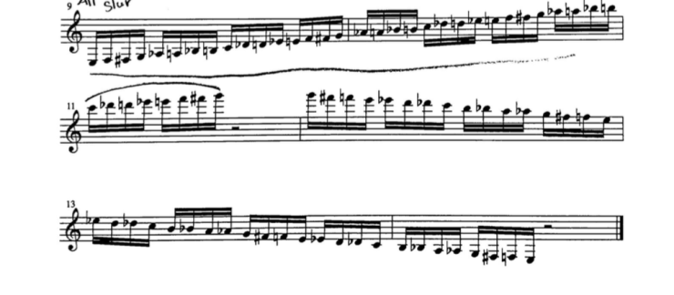 Improve Your Chromatic Scale | 6 Exercises That Work – Clarinet Note Studio